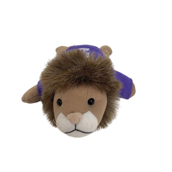 The College of New Jersey Lion Plush Toy Beanbag 1855 - 2005 Sesquicentennial 9" - Picture 1 of 12